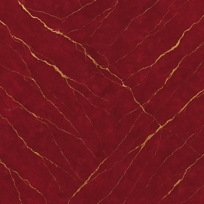 Red surface with gold veins